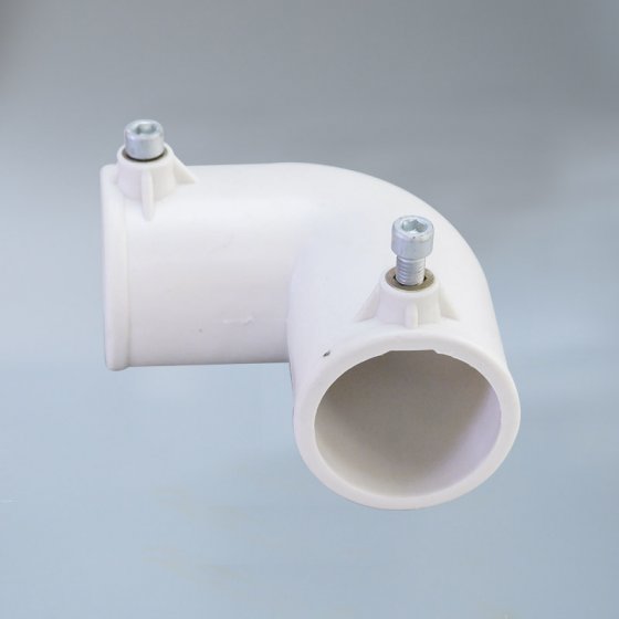 PVC-U pipe fastener elbow